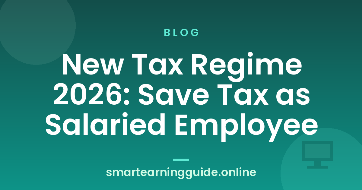 New Tax Regime 2026: Save Tax as Salaried Employee