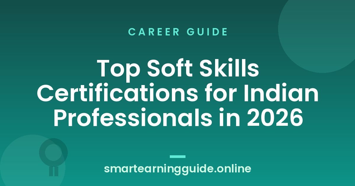 Top Soft Skills Certifications for Indian Professionals in 2026