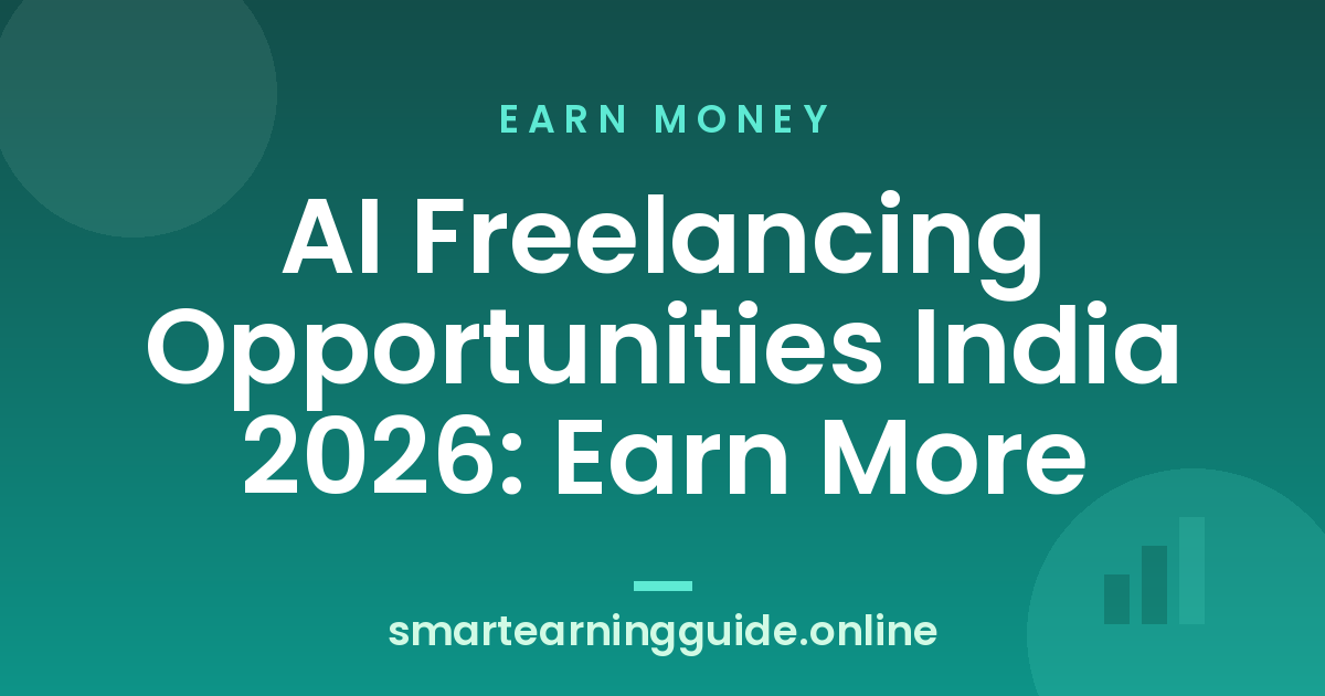AI Freelancing Opportunities India 2026: Earn More