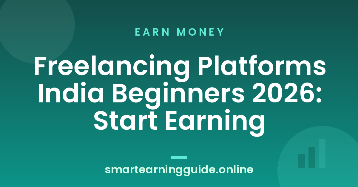 Freelancing Platforms India Beginners 2026: Start Earning